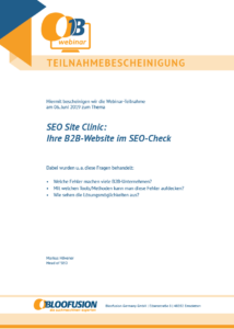 SEO Site Clinic