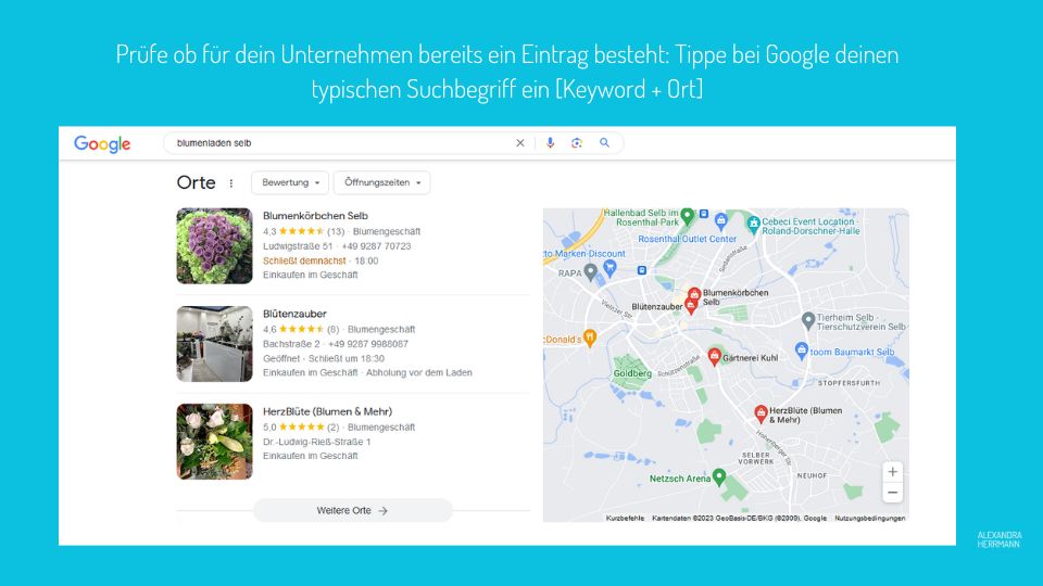 Gibt es ein Google Business Profile von meinem Unternehmen