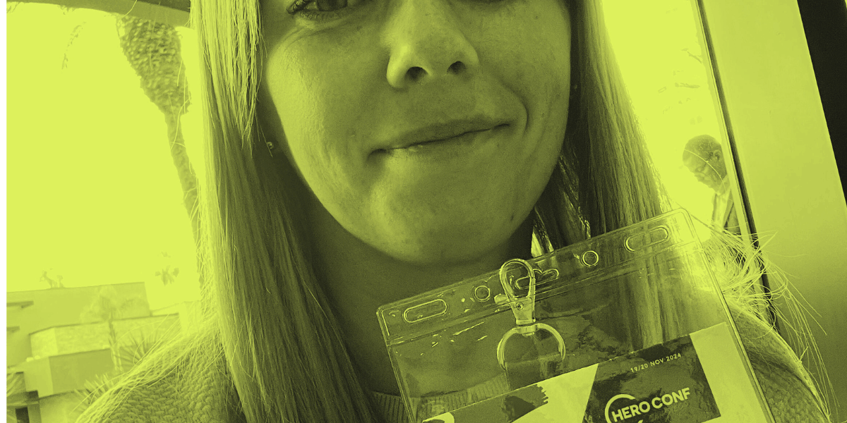 Brighton SEO Recap titelbild Alexandra Herrmann auf der Brighton SEO in San Diego 2024